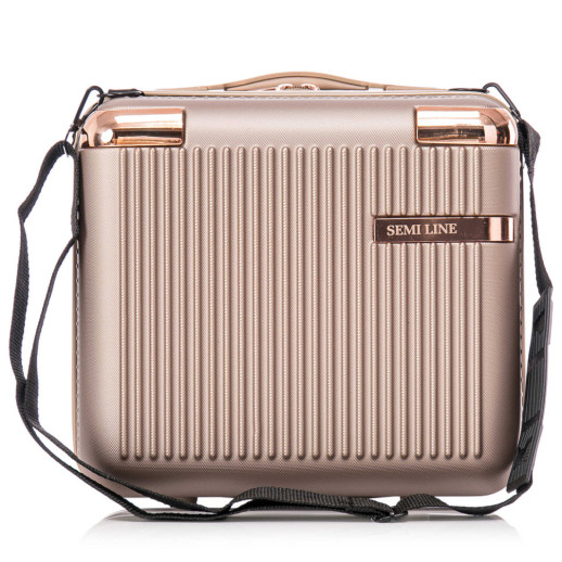 Бьюти-кейс Semi Line 16L Champagne (T5666-2)