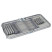 Стол Bo-Camp Premium 80x40 cm Grey (1404411)