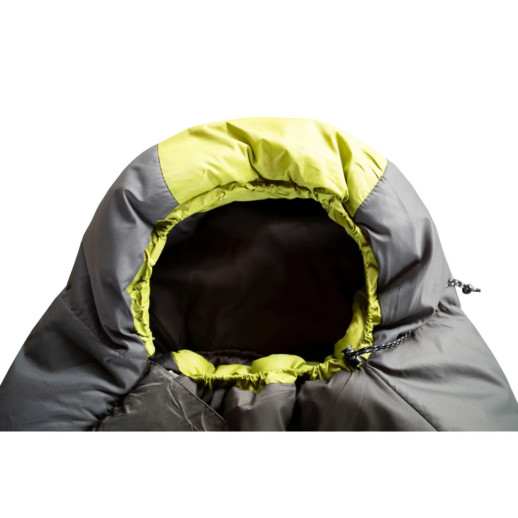Спальный мешок Tramp Boreal Long кокон левый green/grey 225/80-50 UTRS-095L-L