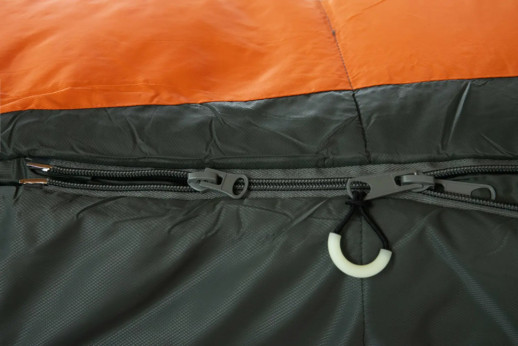 Спальный мешок Tramp Fjord Long кокон правый orange/grey 225/80-55 UTRS-049L