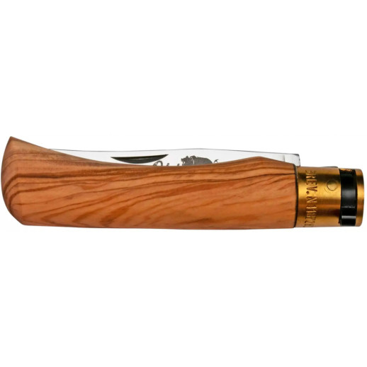 Нож Old Bear Classic L, C70 steel, Olive wood