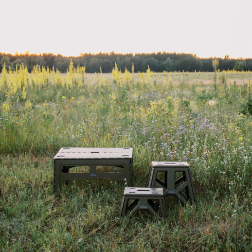 Стул Tribe Camp Chair High пластиковый T-EF-0002-olive