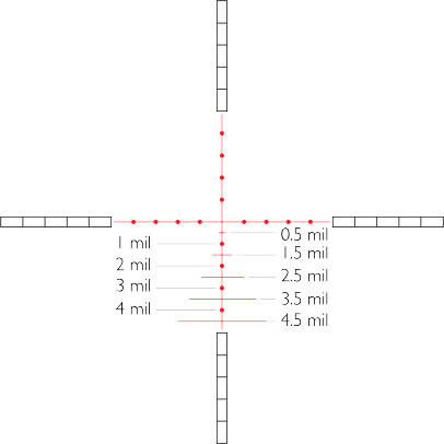 Прицел Hawke Airmax 30 FFP 6-24х50 SF, сетка AMX IR с подсветкой, 30 мм