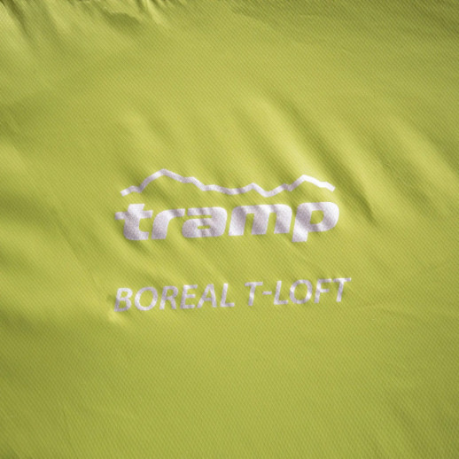 Спальный мешок Tramp Boreal Long кокон правый green/grey 225/80-50 UTRS-095L-R
