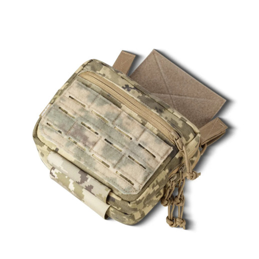 Сумка-напашник Ukrarmor PRO. Размер L(16х28 см). Материал Cordura 500D Пиксель