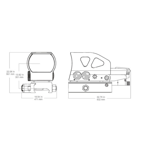 Прицел коллиматорный Vector Optics Z4 1x23х34