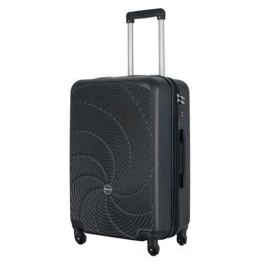 Чемодан Semi Line 24" (M) Black (T5925-2)