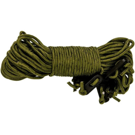 Комплект оттяжек для палатки Tribe Guyropes T-AZ-0010-green