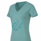 Футболка женская Mammut Zephira T-Shirt Women Fiji Melange Xs