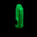 Фонарь наключный Nitecore TIKI GITD (Osram P8+UV, 300 люмен, 7 режимов, USB-С), люминесцентный
