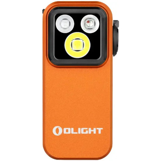 Фонарь Olight Oclip Pro S, оранжевый