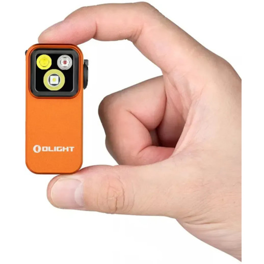 Фонарь Olight Oclip Pro S, оранжевый