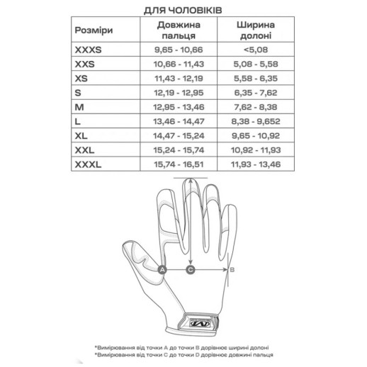 Перчатки Mechanix Coldwork Original XXL Black
