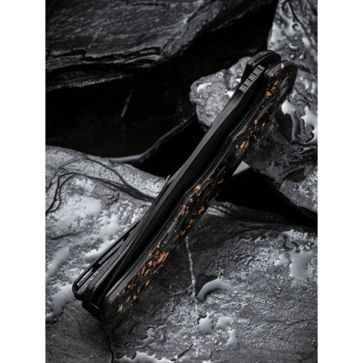 Нож складной Civivi Praxis Shredded Carbon Fiber C803I