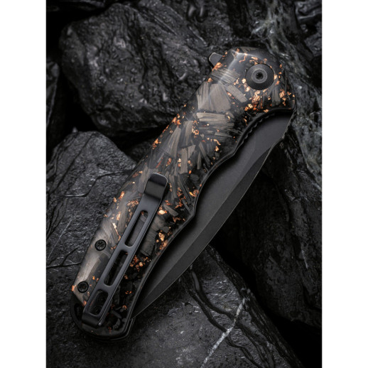 Нож складной Civivi Praxis Shredded Carbon Fiber C803I