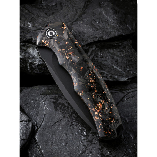 Нож складной Civivi Praxis Shredded Carbon Fiber C803I