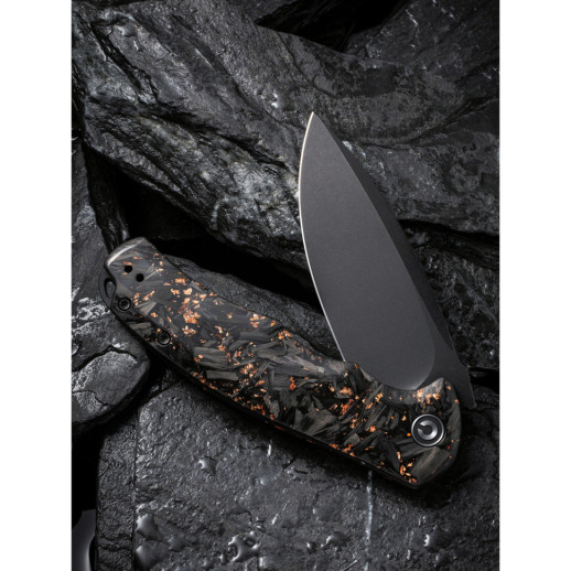 Нож складной Civivi Praxis Shredded Carbon Fiber C803I