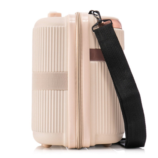 Бьюти-кейс Semi Line 16L Ecru (T5669-1)