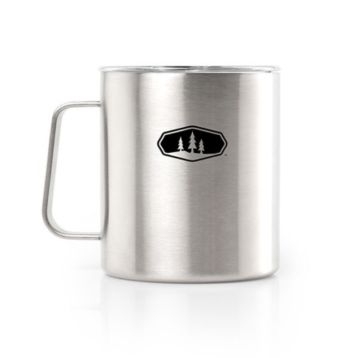 Термокружка GSI Outdoors Glacier Stainless 15Fl.Oz. Camp Cup (металлик)