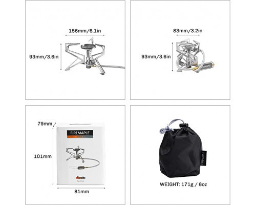 Горелка со шлангом FM ROCK