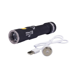 Фонарь Armytek Prime C2 Pro Magnet USB Silver XHP35 (небольшие потертости на аккумуляторе)