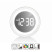 Часы настенные Technoline WS8086 Rainbow (WS8086)