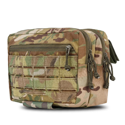 Сумка-напашник Ukrarmor PRO. Размер XL (19х26 см). Материал Cordura 500D Мультикам
