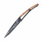 Нож Deejo Tattoo Wood Black 37 g, Juniper,