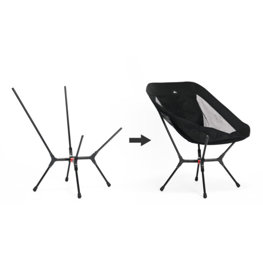 Стул складной ультралегкий Naturehike CNK2550JJ013 Yamami YL01, размер М, алюминий, оливковый