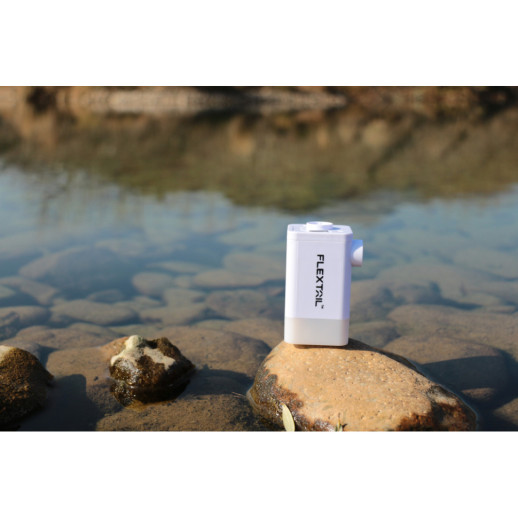 Насос-фонарь-powerbank кемпинговый Flextail Max Pump 2 Plus, белый