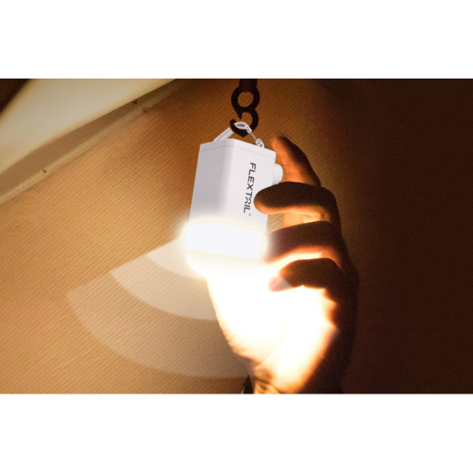 Насос-фонарь-powerbank кемпинговый Flextail Max Pump 2 Plus, белый