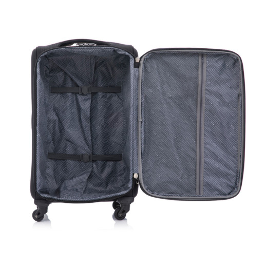 Чемодан Semi Line 24" (M) Black (T5961-2)
