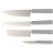 Набор кухонных ножей Butterfork Purest Set Light Grey