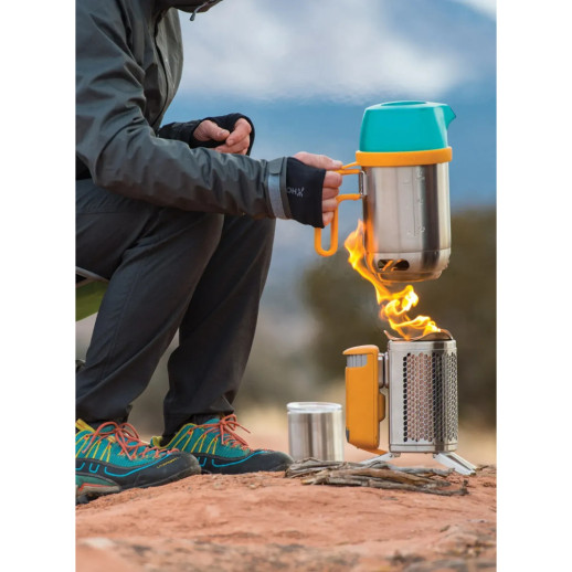 Набор чайник с френч-прессом Biolite Campstove KettlePot & Coffee Set (BLT BNA0101)