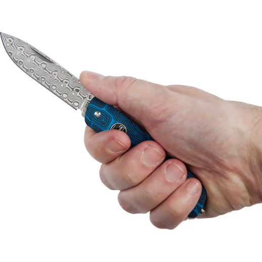 Нож Boker Plus Tech Tool Damast blue