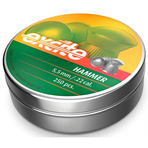 Пули пневматические H&N Excite Hammer 5,5 мм 0,94г 250шт/уп (93115500003)
