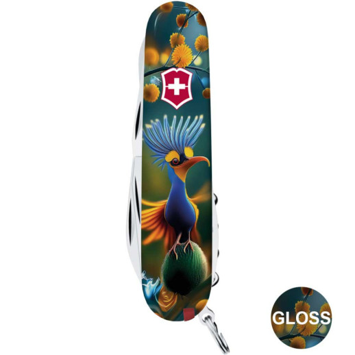 Складной нож Victorinox CLIMBER DESIGN Яркая птичка