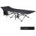 Раскладушка KingCamp OVERSIZE LIGHTWEIGHT FOLDING CAMPING COT (KC8009) BLACK