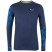 Термофутболка мужская Salewa CRISTALLO WARM AMR L/S TEE - синяя M