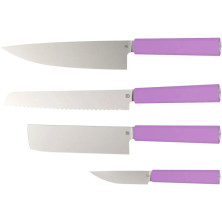 Набор кухонных ножей Butterfork Purest Set Mist Violet