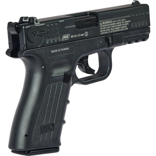 Пистолет пневматический ASG ISSC M22. CO2. кал. 4.5