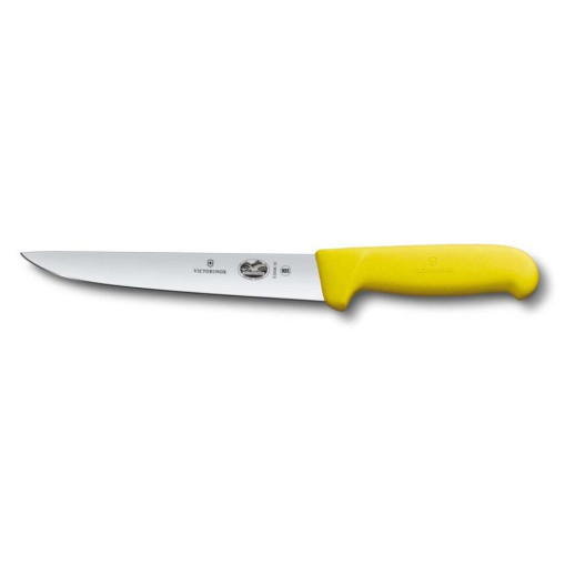 Универсальный нож для мяса Victorinox FIBROX 18см желт 5.5508.18