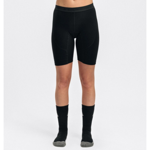 Термотрусы жен. Aclima WarmWool 200 Long Shorts W's Jet Black XL