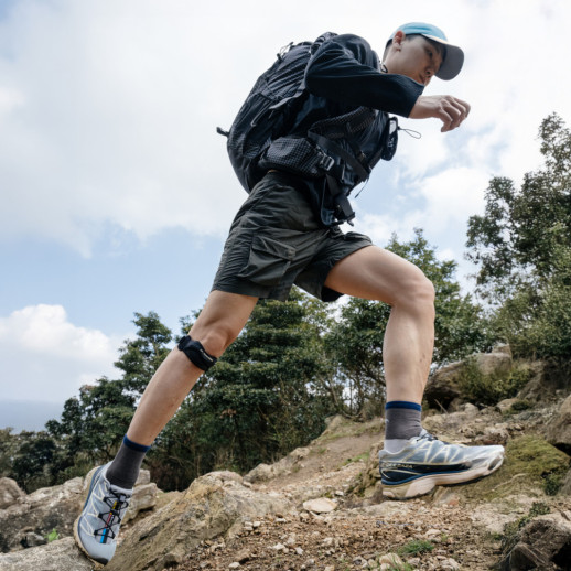 Бандаж на колено трикотажный Naturehike Qingjia CNK2650DS014, универсальный размер, черный