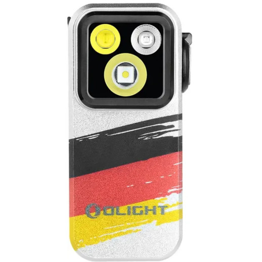 Фонарь Olight Oclip Pro, Bundesflagge