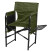 Складное кресло Time Eco Режиссерское с полкой, 7054, зеленое