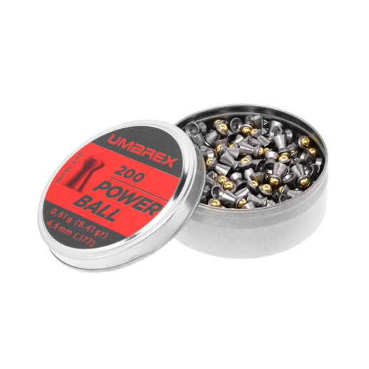 Шарики Umarex Powerball 0.61гр. кол.4.5(.177) 200шт.