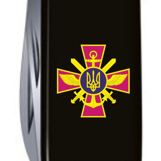 Складной нож Victorinox CLIMBER ARMY Эмблема ГШ ВСУ 1.3703.3_W0050u