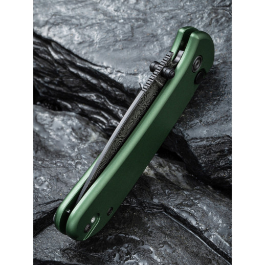 Нож складной Civivi Qubit Green Aluminum C22030E-DS1