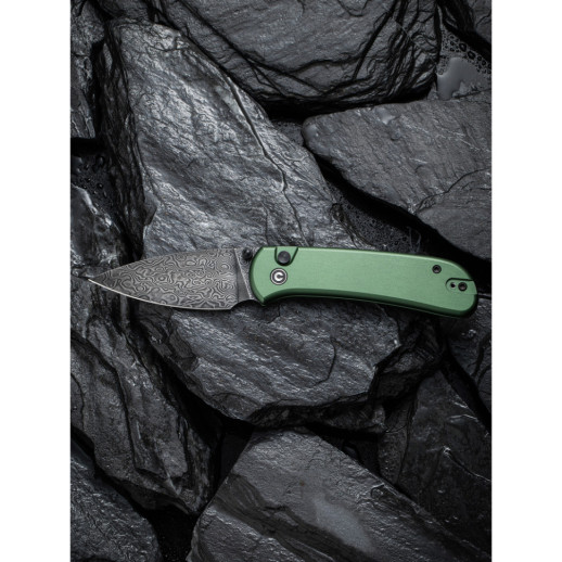 Нож складной Civivi Qubit Green Aluminum C22030E-DS1